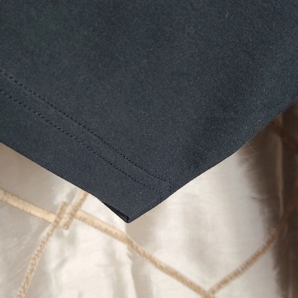 VERSACE V2 black men's t-shirt with blue logo size S - Picture 4 of 10